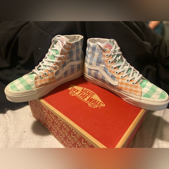 Vans sk8-hi tapered - platform high tops Wm size 8.5 - Picture 3 of 13